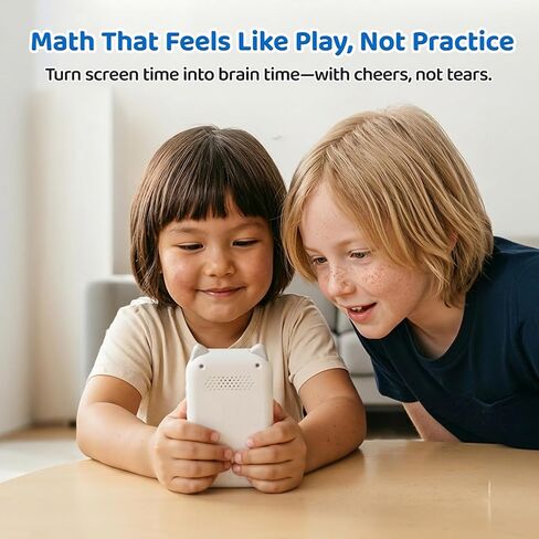 Umimile Math Games for Kids Ages 4-12 – Portable Math Toy with 4 Fun Modes, Rechargeable, Travel-Friendly – 50,000+ Addition, Subtraction, Multiplication, Division Questions in Saudi Arabia