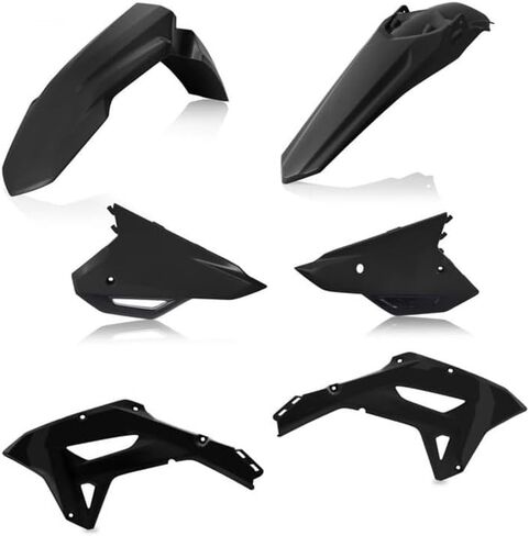 مجموعة بلاستيكية طبق الأصل من Acerbis باللون الأسود متوافقة مع Honda CRF250RX 2022-2024/CRF450RX 2021-2024 - 2861790001 in Kuwait