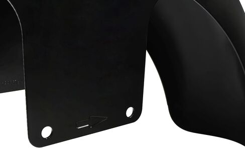 Green-L Vivid Black 21" Wrap Front Fender Fit for Harley Touring Street Electra Road Glide King Custom Bagger Chopper Bobber 1997-2013 in Kuwait
