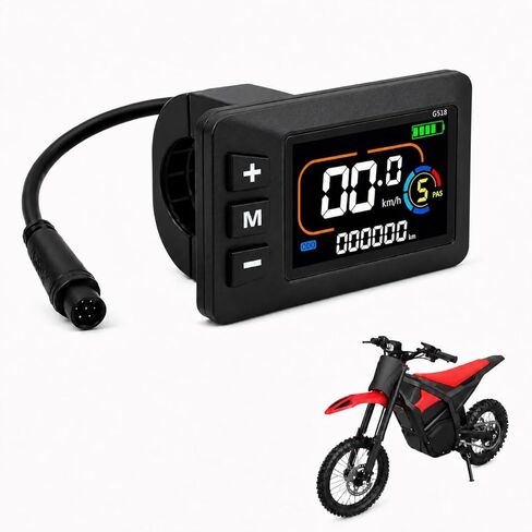 Generic G518 6 Pin Display Accessories, E-Bike Upgrade Mods, Dirt Bike Parts, Compatible with Yozma in 10 Electric Dirt Bike in Saudi Arabia