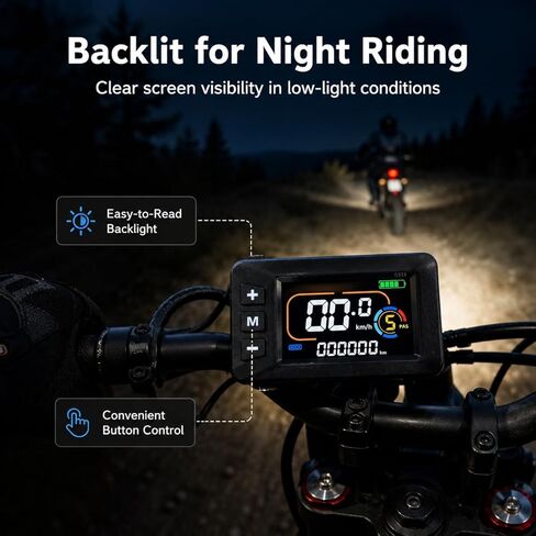 Generic G518 6 Pin Display Accessories, E-Bike Upgrade Mods, Dirt Bike Parts, Compatible with Yozma in 10 Electric Dirt Bike in Saudi Arabia
