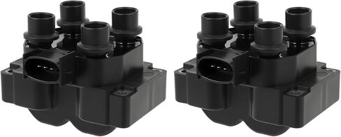 OCPTY Ignition Coil Pack for FD487 Coils for 1995-1999 for Ford for Contour 2.0L/L4,1995-1997 for Lincoln for Continental 4.6L/V8 Set of 2 Coil Packs & 3-Pins Ignition Coil in Kuwait