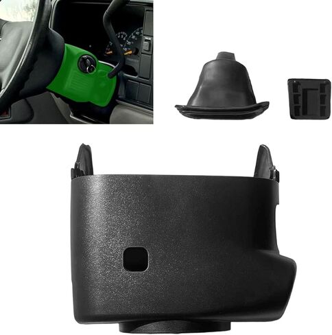غطاء عمود التوجيه التلقائي المائل العلوي والسفلي غطاء حامي الغبار غطاء ذراع ناقل الحركة لسيارة Chevy C/K 1500 2500 3500 Tahoe Suburban 1995-2000، لـ GMC Yukon C/K 1500 2500 3500 1995-2000 in Kuwait