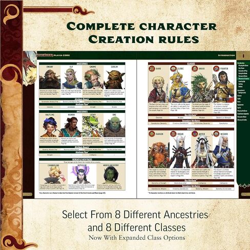 Pathfinder Player Core Pocket Edition - Second Edition Remaster Softcover Rulebook for Tabletop RPG, Portable 6.7" x 8.4" Character Creation Guide in Saudi Arabia