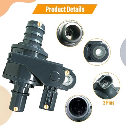 Coolant Water Control Valve 1667125010 Compatible with Toyota Avalon 2019-2021 Compatible with Camry 2018-2021,Compatible with Toyota RAV4 2019-2022 Coolant Bypass Valve 16671-25010 16671 25010 in Saudi Arabia