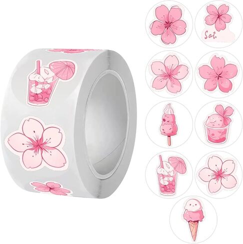 300Pcs Breast Cancer Awareness Stickers Pink Ribbon Stickers Self Adhesive Waterproof Design Breast Cancer Stickers Pink Caring for Women's Awareness Campaign Decals for Party Gift Envelope Decoration in Saudi Arabia