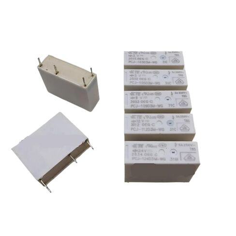 10pcs/lot Relay PCJ-103 105 109 112 124D3M-WG 4pins 5A(PCJ-105D3M-WG) in Saudi Arabia