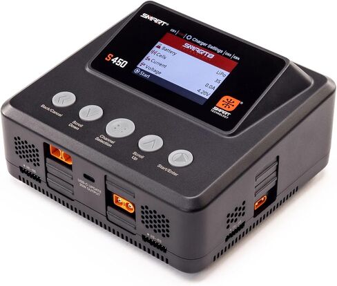 Spektrum S450 G2 AC/DC Smart Charger 4x50W Battery Charger, SPMXC3040 in Saudi Arabia