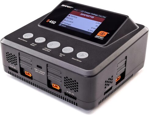 Spektrum S450 G2 AC/DC Smart Charger 4x50W Battery Charger, SPMXC3040 in Saudi Arabia