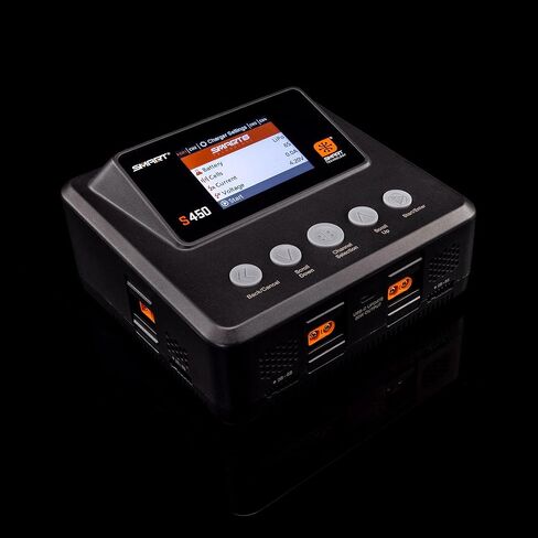 Spektrum S450 G2 AC/DC Smart Charger 4x50W Battery Charger, SPMXC3040 in Saudi Arabia