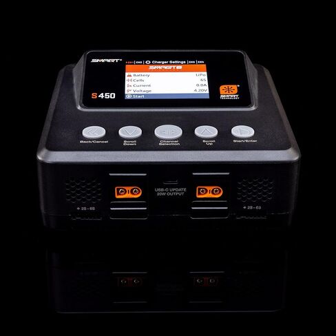 Spektrum S450 G2 AC/DC Smart Charger 4x50W Battery Charger, SPMXC3040 in Saudi Arabia