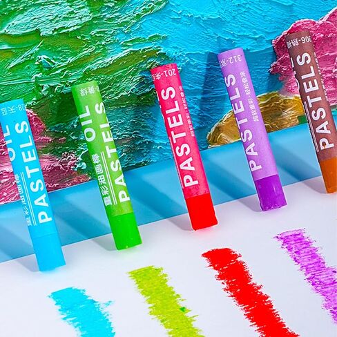 36 Colors Oil Pastels Set, Soft Oil Pastels for Art Painting, Drawing, Blending, Art Supplies for Artists, Beginners, Enthusiasts of Painting in Saudi Arabia