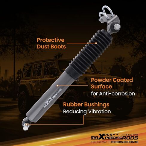 طقم تحويل مثبت التوجيه من maxpeedingrods لسيارة جيب رانجلر JK JKU 2007-2018 مع رفع 2 بوصة أو أكثر in Kuwait