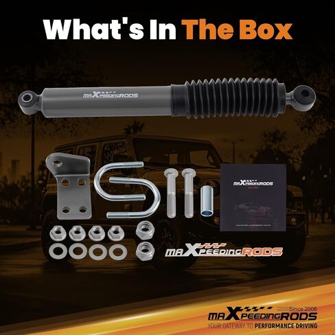 طقم تحويل مثبت التوجيه من maxpeedingrods لسيارة جيب رانجلر JK JKU 2007-2018 مع رفع 2 بوصة أو أكثر in Kuwait