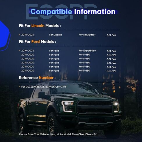 ECCPP CV Axle Shaft Assembly fit for Ford Expedition 2019-2021 for Ford F-150 2015-2020 for Lincoln Navigator 2018-2021 GL3Z3A428A JL3Z3A428A 66-2378 2PCS in Kuwait