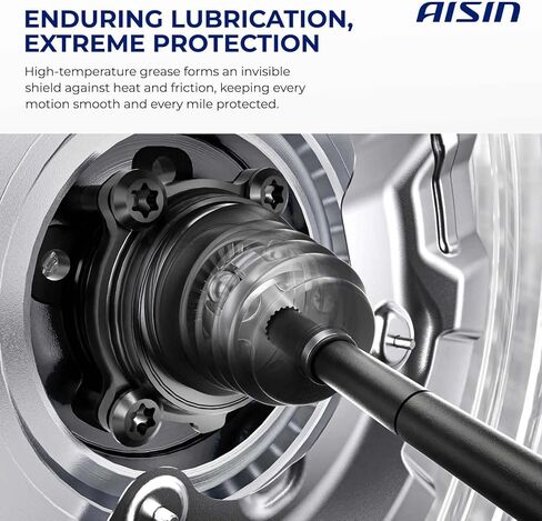 مجموعة عمود محور السيرة الذاتية للسائق الأمامي من AISIN AFTERMARKET CVAN-01741 - متوافقة مع Nissan Pathfinder 2013-2017، Infiniti QX60 2014-2015، JX35 2013 in Kuwait