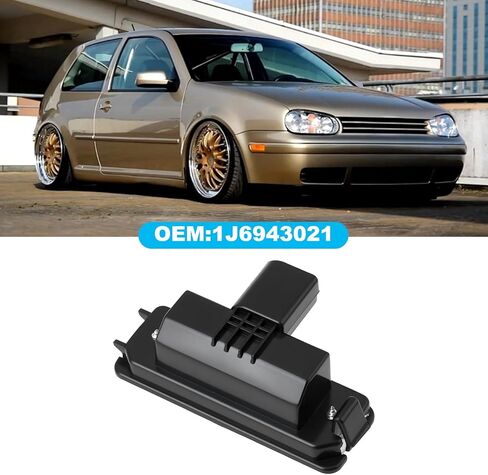 2 قطعة أضواء لوحة ترخيص السيارة 1J6943021 متوافقة مع VW Golf MK4 Polo in Kuwait