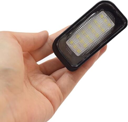 Car Canbus LED License Number Plate Light Assembly Replacement Compatible with Mercedes Benz C-class W203 R230 W209 C209 A209 SL in Kuwait