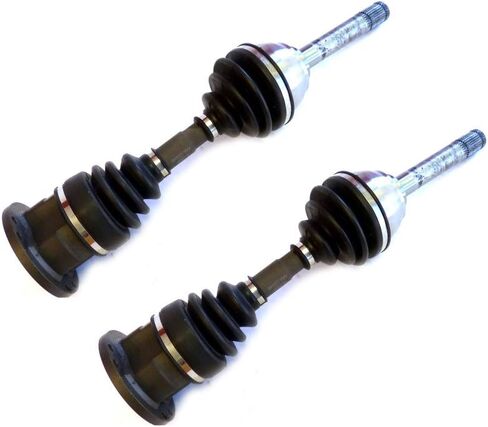 DTA NI83848384 front Left Right Pair - 2 New Premium CV Axles (Drive Axle Assembly) Compatible with 1996-2004 Nissan Pathfinde; 1997-2003 Infiniti QX4 in Saudi Arabia