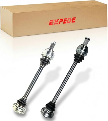 CV Axle Shaft Assembly Set Rear Compatible with BMW 135i 2008-2013, BMW 335i 2007-2013, BMW 335i xDrive 2009-2010, BMW 335is 2011-2013, BMW 335xi 2007-2008 Rear Left Right Side CV Axles Joint in Saudi Arabia