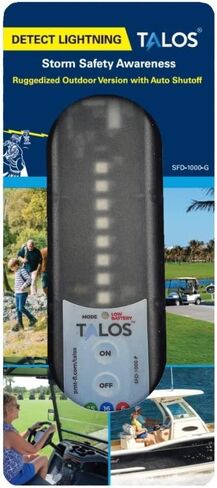 TALOS Lightning & Storm Detector for High Shock Rugged Applications w/Auto Sleep Mode | SFD-1000-G in Saudi Arabia