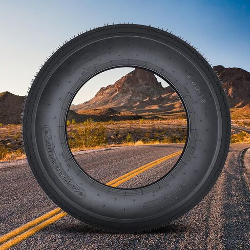 4.80-12 6PR Trailer Tire Set of 2,Heavy-Duty Trailer Tire Set,All-Season & 12" Fuel Saving Design Fits Camper, Cargo, Horse, Boat and Utility Trailers in Saudi Arabia