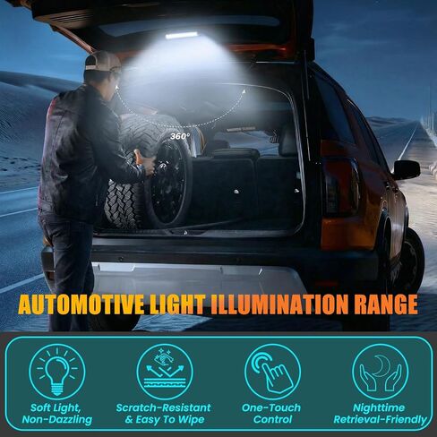 LED Tailgate Cargo Light Compatible with 2026 Honda Passport, 100 Lux Bright Interior Dome Light Assembly, Rear Cargo Area Replacement #08V30-3BM-100 in Saudi Arabia