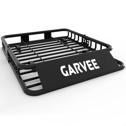 64 in x 39 in x 6 in Universal Roof Rack Basket, 200 LBS Black Electrophoretic Steel, Heavy Duty Rooftop Cargo Carrier for Kayak, Luggage, SUVs, Trucks in Saudi Arabia