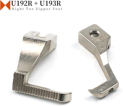 Blooy - U192R U193R Right Toe Zipper Foot (Walking Foot) For Industrial DY Synchronized Sewing Machine Accessories Typical GC0302 0303 in Kuwait