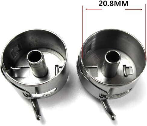 2 Pcs Bobbin Case for Necchi Nova 543 554 574 Riccar 707 7500 777 925 1570 900++ in Saudi Arabia