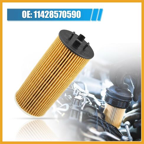استبدال فلتر زيت المحرك 11428570590 11428575210 فلتر وقود الزيت لميني كوبر كلوبمان قاعدة S 1.5L L3 - غاز 2.0L L4 - استبدال الغاز 2016 in Kuwait