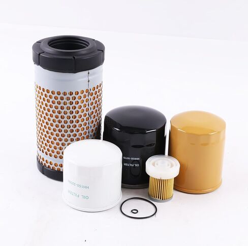 طقم فلتر الصيانة HH150-32094 6A320-59930 HHK70-14070 HHK32-16770 1G319-11210 متوافق مع مركبة Kubota RTV-X1140 RTV-X1100C RTV-X1120D in Kuwait