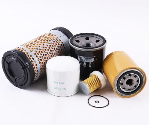 طقم فلتر الصيانة HH150-32094 6A320-59930 HHK70-14070 HHK32-16770 1G319-11210 متوافق مع مركبة Kubota RTV-X1140 RTV-X1100C RTV-X1120D in Kuwait