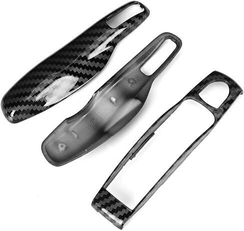 for Porsche Key Fob Cover Remote Key Cover 3pcs/Set Carbon Fiber Style Car Trim Cover Fit for Porsche Panamera Cayman//Boxster in Saudi Arabia