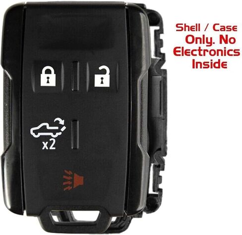 1x New Replacement Remote Key Fob Shell / CASE Compatible with & Fit for Select GM Vehicles (No Electronics or Chip Inside) in Kuwait