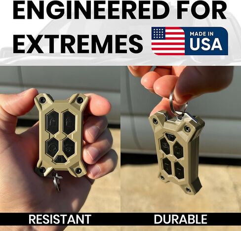 Chevy Key Fob Cover - for GMC Key Fob Cover - Silverado Sierra Accessories - Built in Bottle Opener - Fits 2019-2022 Check Fitment Guide - Custom Colors (Tan, Black Screws) in Saudi Arabia