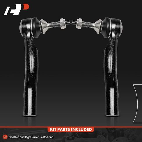A-Premium 2 x Front Outer Tie Rod Ends, Compatible with Ford Crown Victoria 2003-2005 & Lincoln Town Car 2003-2005 & Mercury Grand Marquis 2003-2005, Marauder 2003-2004 in Kuwait