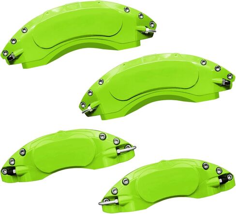 AOOA Caliper Covers Yellow with Black Characters Aluminum Brake Caliper Covers Fit for Nissan Maxima 2009-2023 （front and rear） in Saudi Arabia