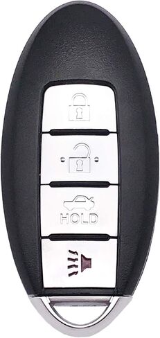 Horande 4 Buttons Replacement Key Fob Cover fit for Nissan Altima Maxima Murano Infiniti EX35 FX35 FX37 FX50 G25 G35 G37 Q40 Q60 QX70 370Z Keyless Entry Key Fob Case Shell in Kuwait