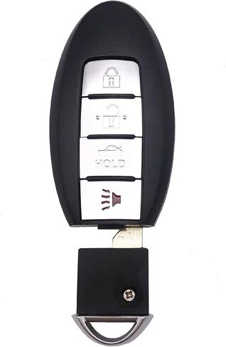Horande 4 Buttons Replacement Key Fob Cover fit for Nissan Altima Maxima Murano Infiniti EX35 FX35 FX37 FX50 G25 G35 G37 Q40 Q60 QX70 370Z Keyless Entry Key Fob Case Shell in Kuwait