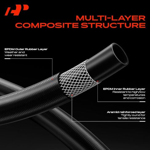 A-Premium Lower Radiator Coolant Hose Compatible with Honda Accord 2013 2014 2015 2016 2017 3.5L in Kuwait
