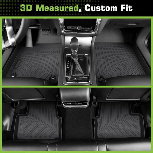 Floor Mats for Chevrolet/Chevy Volt 2016-2019, Heavy Duty TPE Waterproof Non-Slip All Weather Protection Custom in Kuwait