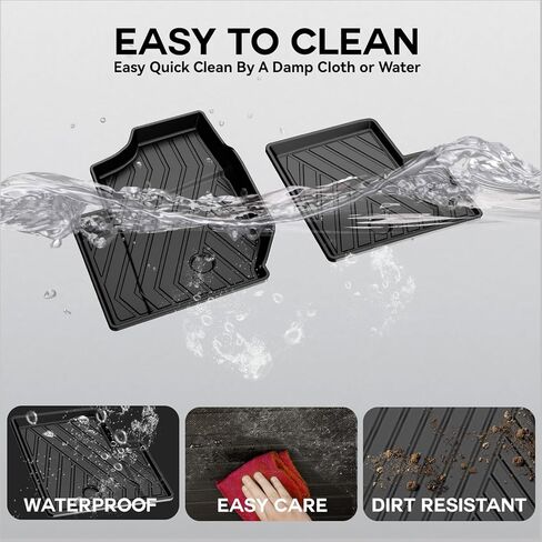 Floor Mats Compatible with Polaris General 1000 2016-2026 Slush Liners - All Weather Floor Liners Bed Mat Cargo Liner for General 1000 General XP 1000 Accessories in Saudi Arabia