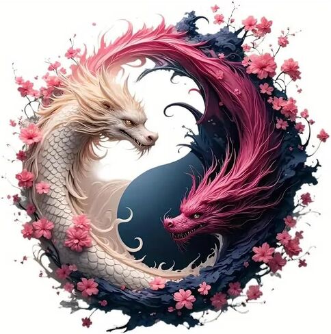 Dream Dragon PVC Vinyl Car Decals Stickers Waterproof Self-Adhesive Decals for Cars, Laptops, Trucks, Motorcycles Wall Window Luggage Scratch Cover Door Decor Sticker in Saudi Arabia