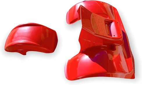 ATC70 Red Plastic Front and Rear Fender Set | Durable TPO Replacement for Honda ATC 70 (1978-1985) | OEM-Style Fit and Finish in Saudi Arabia