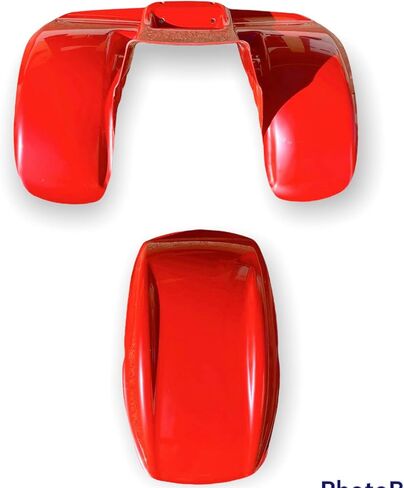 ATC70 Red Plastic Front and Rear Fender Set | Durable TPO Replacement for Honda ATC 70 (1978-1985) | OEM-Style Fit and Finish in Saudi Arabia