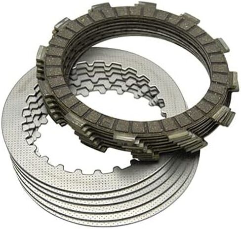 Tusk Clutch Kit – Replacement ATV Clutch Assembly - Includes Friction and Steel Plates - Compatible with Yamaha Blaster 200 1988-2006 Replaces OEM 1V1-16324-10-00, 3XP-16321-00-00, 1HX-16331-00-00 in Kuwait
