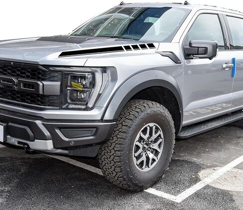 2.7L Twin Turbo Pickup Truck Engine Hood Decals Emblem for Ford F-150 Ecoboost V6 2Pcs (2.7 L) in Kuwait