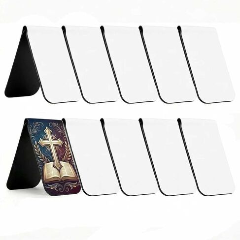 Magnetic Bookmarks Sublimation Blanks 2x7 Inch 10 PCS in Saudi Arabia