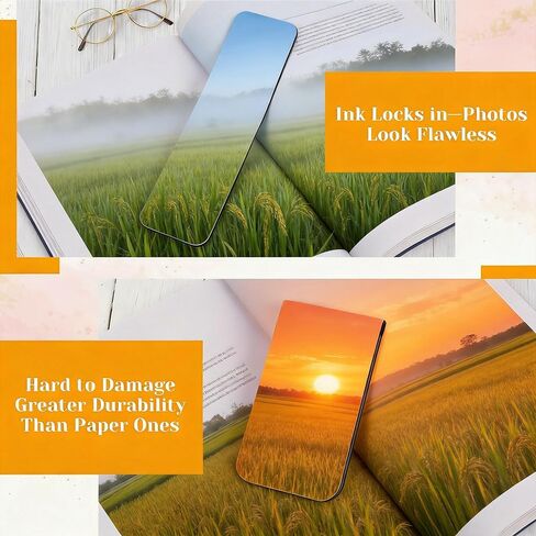 Magnetic Bookmarks Sublimation Blanks 2x7 Inch 10 PCS in Saudi Arabia